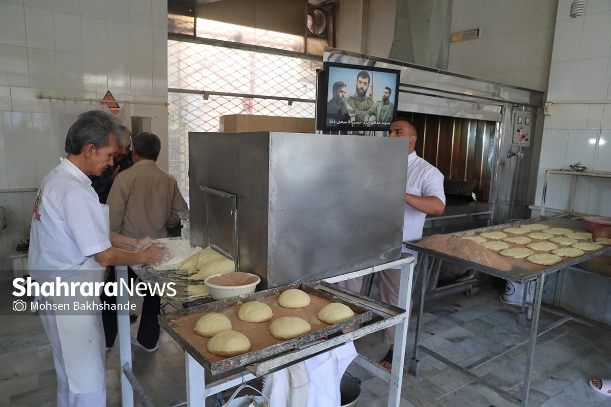 ماهانه ۲۶ هزار تن آرد در نانوایی‌های مشهد توزیع می‌شود | مصرف نان در مناطق شهری مشهد متفاوت است