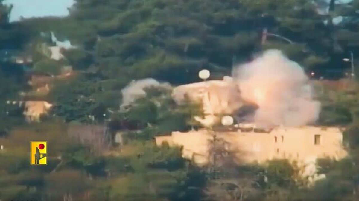 حمله حزب الله لبنان به شهرک «کریات شمونا» با شلیک ۳۰ راکت