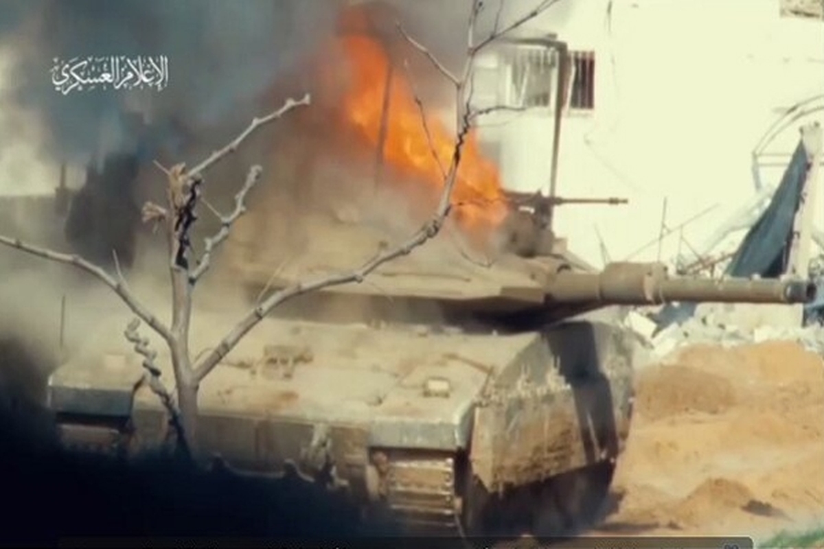 تجهیزات نظامی اسرائیل در دام رزمندگان قسام + فیلم