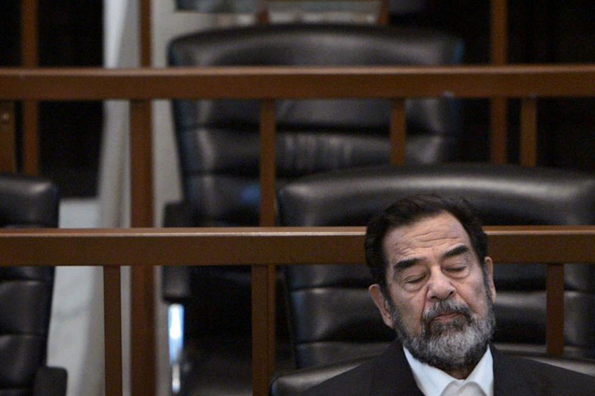 چند خطی درباره دیکتاتور عراق و عاقبت کارش