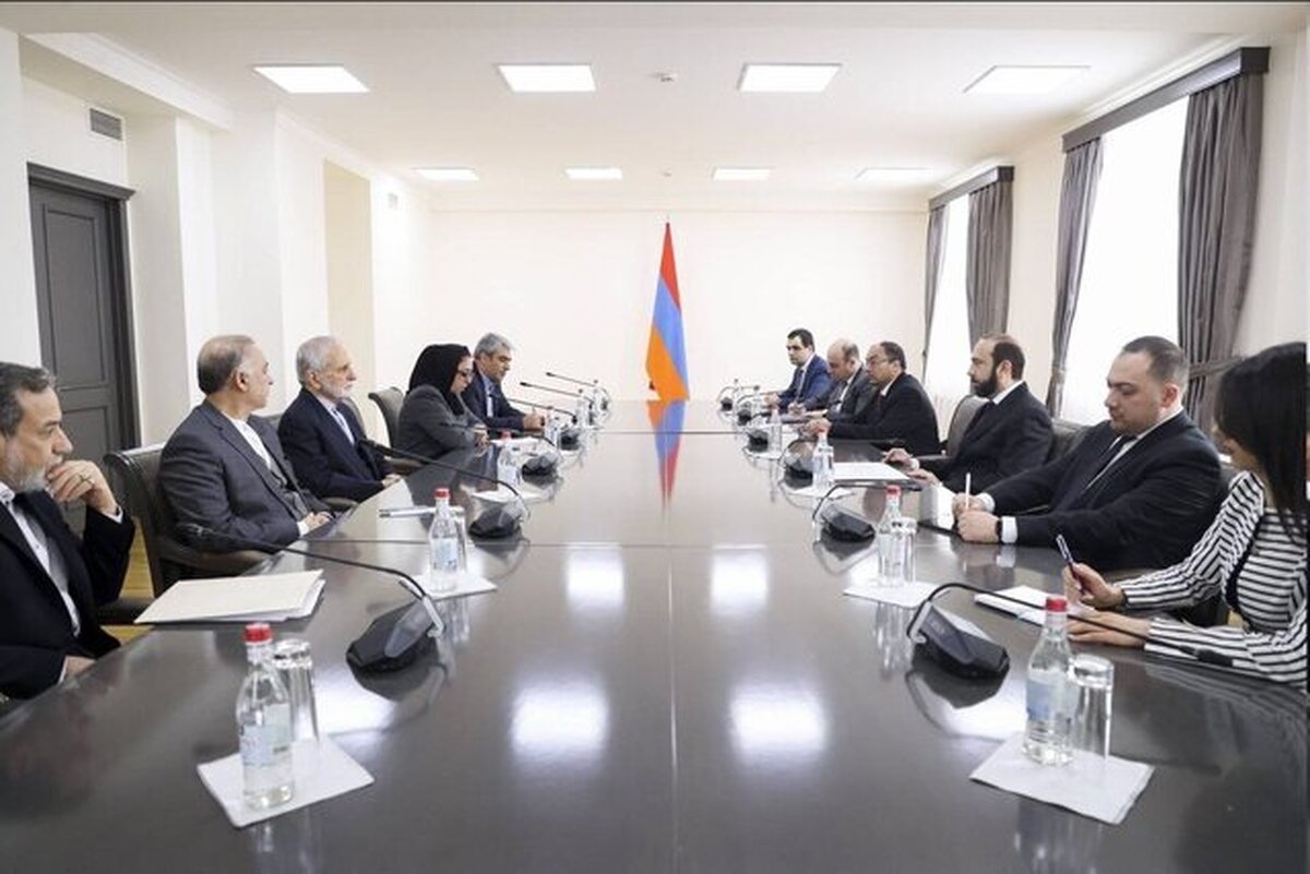 کمال خرازی با وزیر امور خارجه ارمنستان دیدار کرد