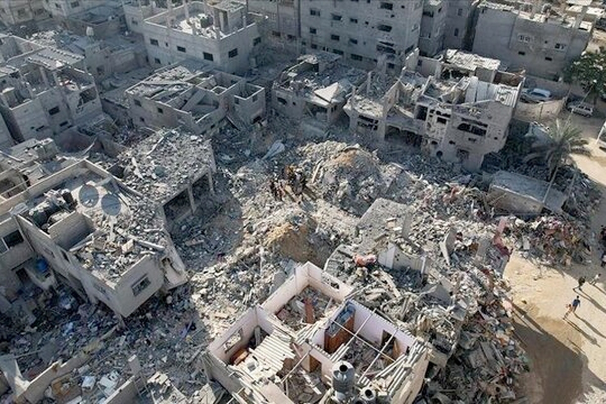 رژیم صهیونیستی با ۶۶ هزار تُن بمب غزه را بمباران کرده است