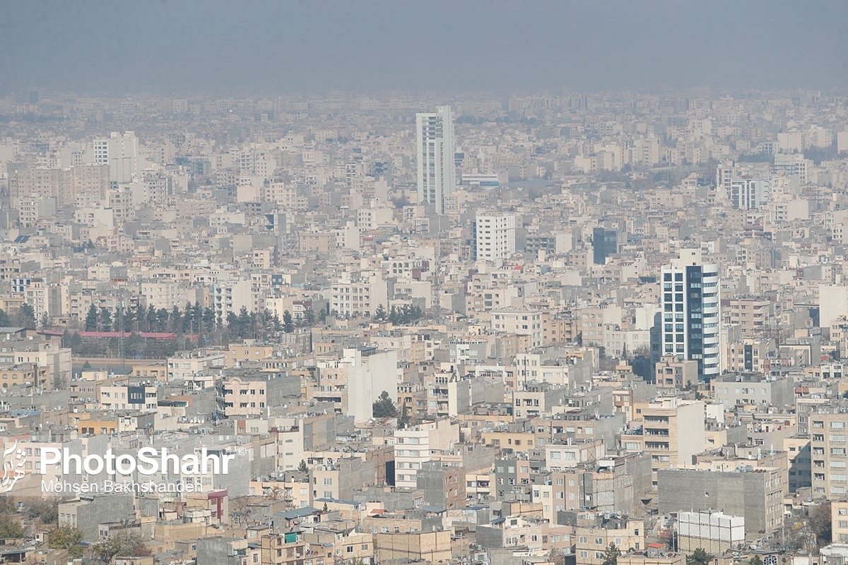 هوای ۶ منطقه کلانشهر مشهد امروز آلوده است (۱۶ بهمن ۱۴۰۲)