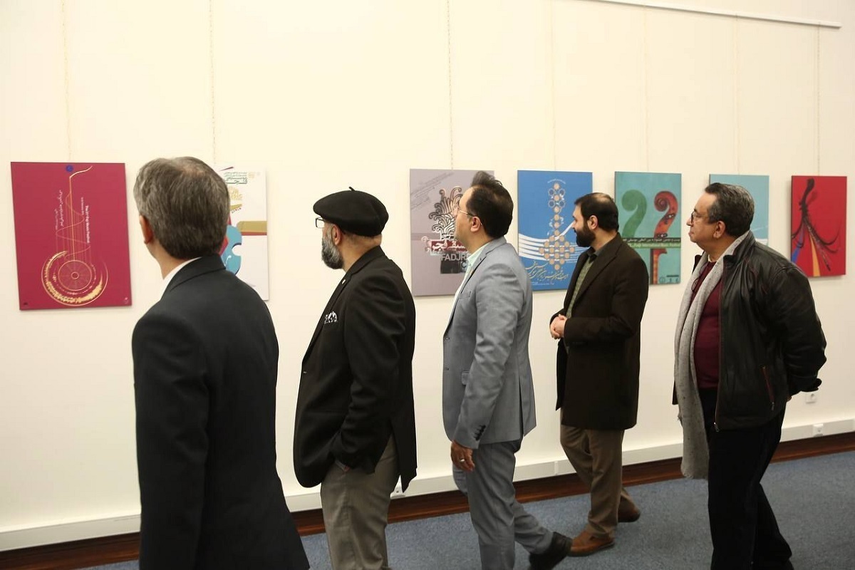 افتتاح نمایشگاه پوستر‌های ادوار مختلف جشنواره‌های فجر