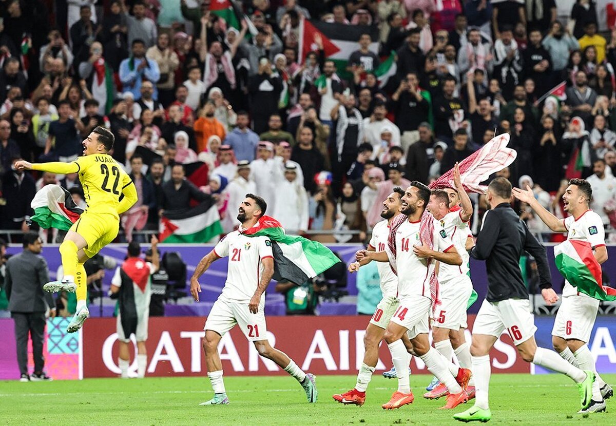 ویدیو گل اول اردن به قطر در فینال جام ملت‌های آسیا