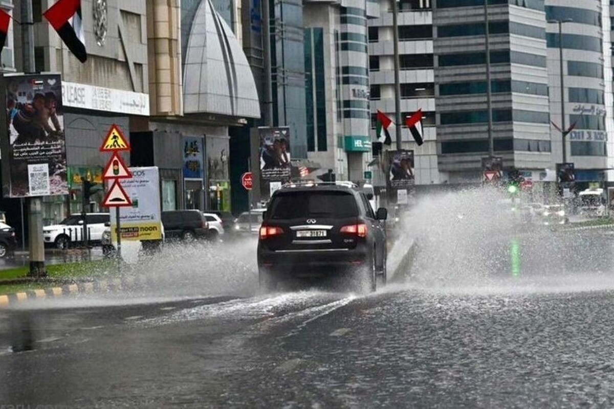 ویدئو| وضعیت شهر العین امارات پس از بارندگی شدید