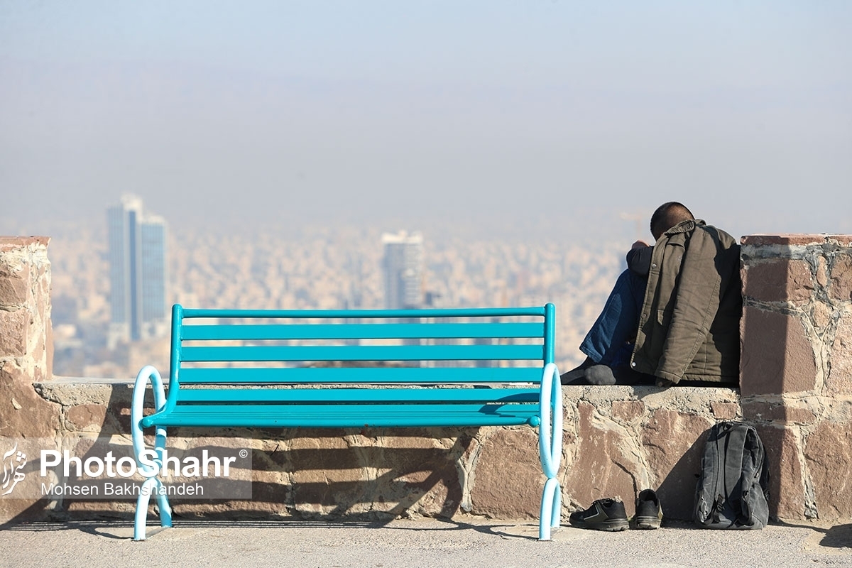 کلانشهر مشهد برای ششمین روز متوالی آلوده است (۲۶ بهمن ۱۴۰۲)