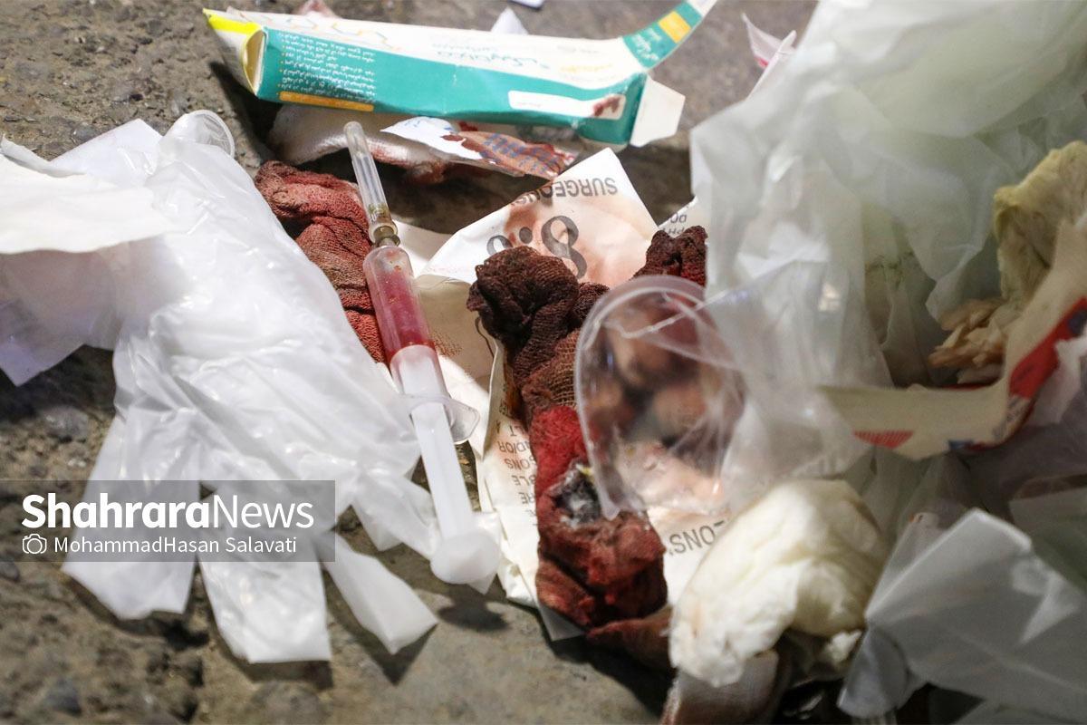 جمع آوری روزانه ۵  تن زباله عفونی در مشهد