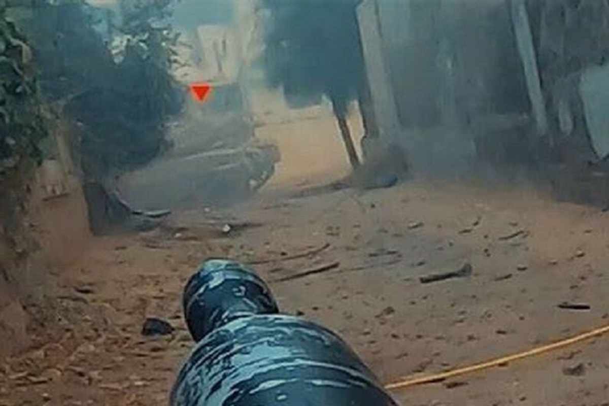 شکار تانک مرکاوا توسط القسام در غزه