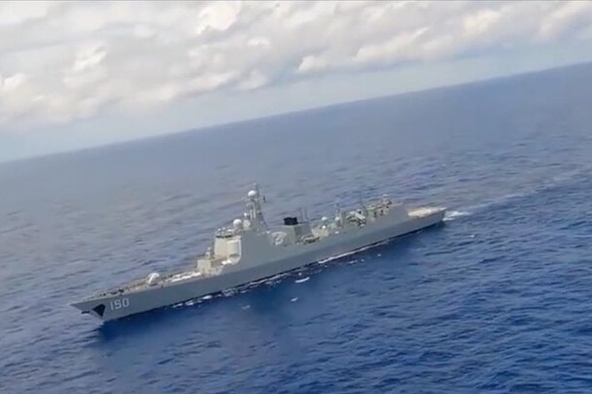 ۳۹ جنگنده و کشتی نظامی چین اطراف جزیره تایوان رویت شدند
