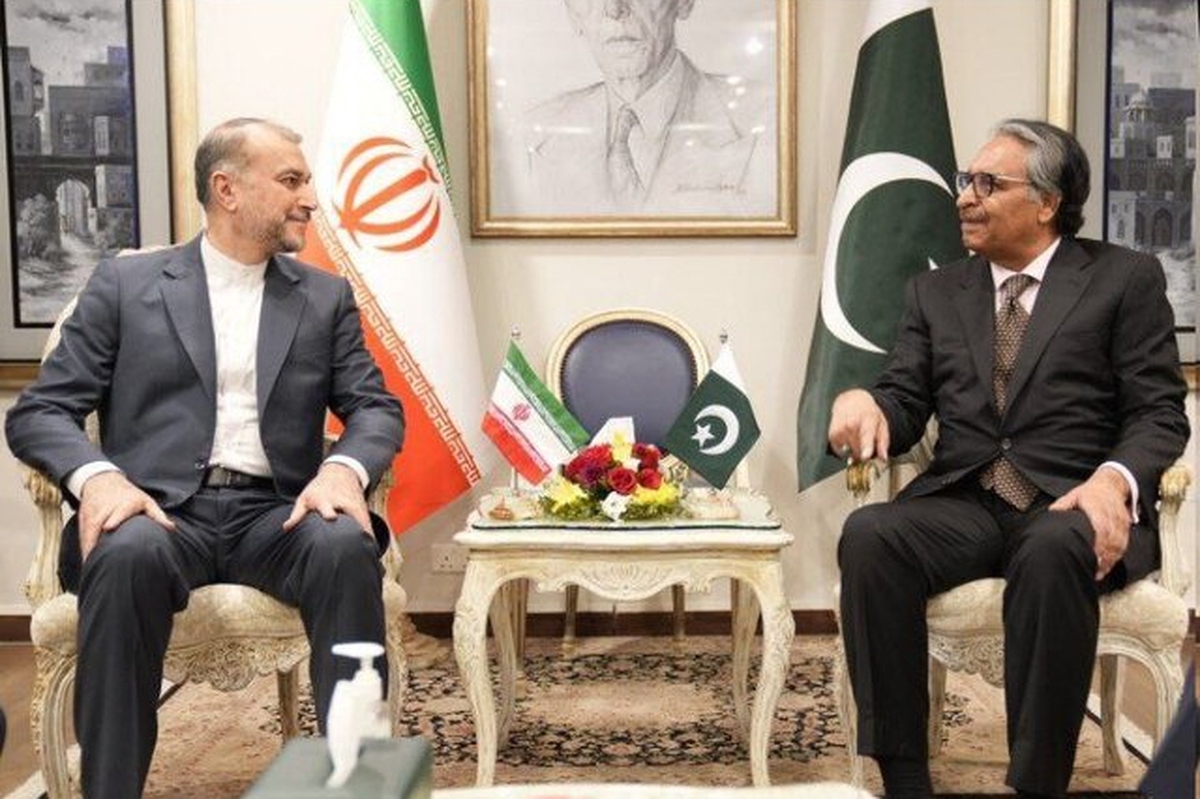 امیرعبداللهیان با وزیر خارجه پاکستان دیدار کرد