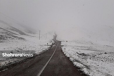 طبیعت زمستانی روستای آبقد