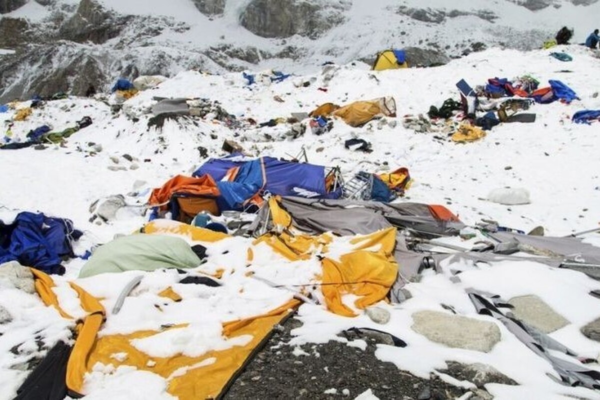 ویدئو| قله اورست مرتفع‌ترین زباله‌دان جهان