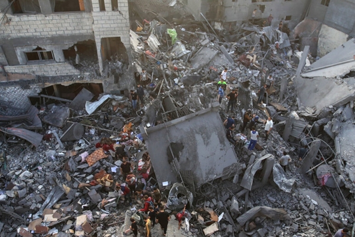 شهادت ۱۷ فلسطینی در بمباران غزه (۱۷ اسفند ۱۴۰۲)
