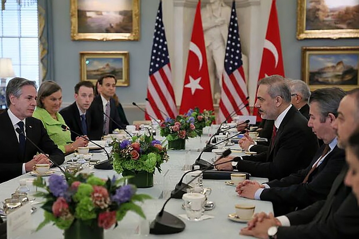 وزرای خارجه ترکیه و آمریکا دیدار کردند