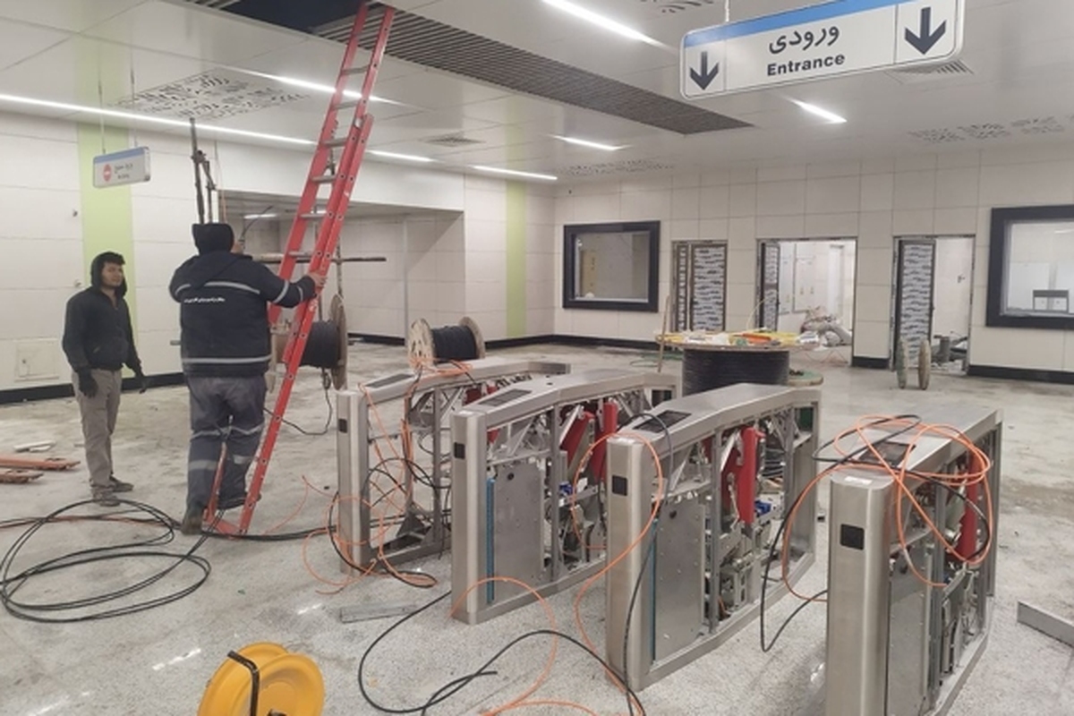 پروژه دسترسی اصلی ایستگاه قطار شهری «الندشت» مشهد بهره‌برداری می‌شود
