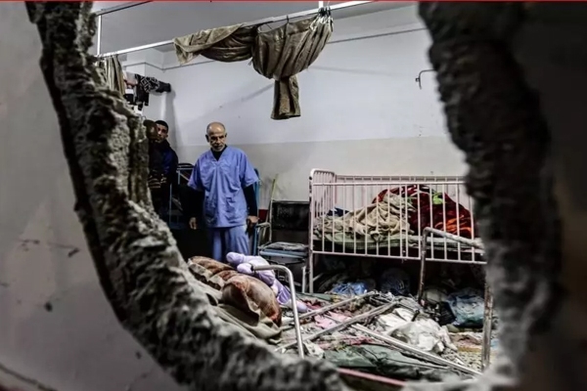 بیمارستان ناصر در خان یونس به محل مرگ تبدیل شده است