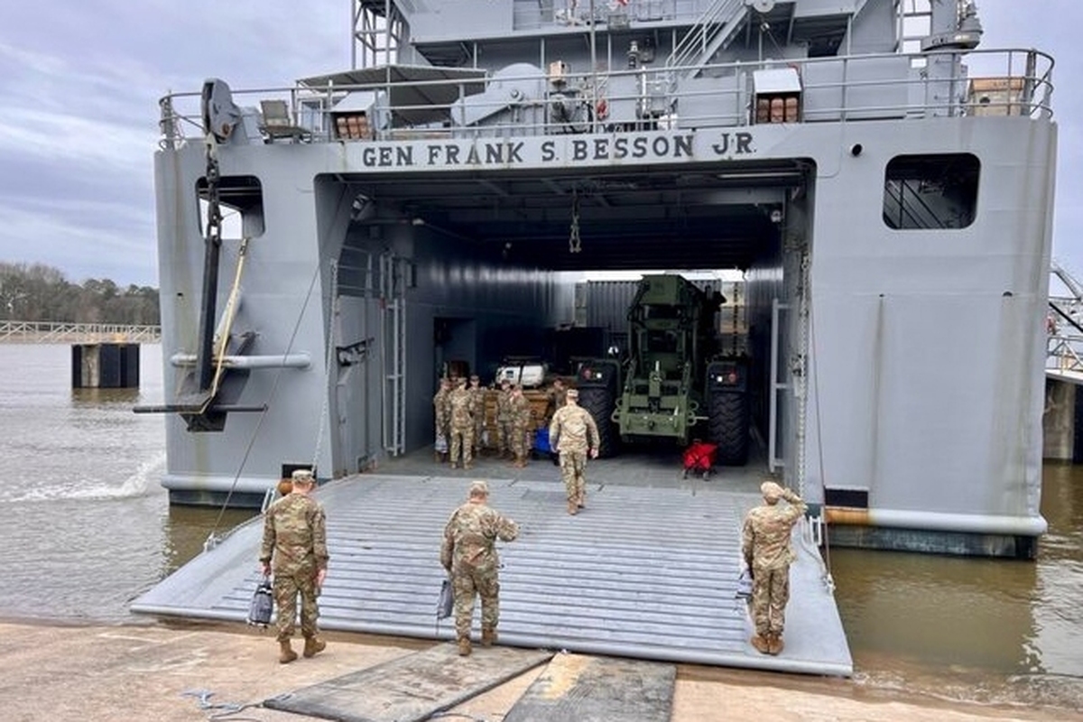 آمریکا کشتی حامل تجهیزات اولیه برای احداث اسکله موقت در غزه را به منطقه اعزام کرد