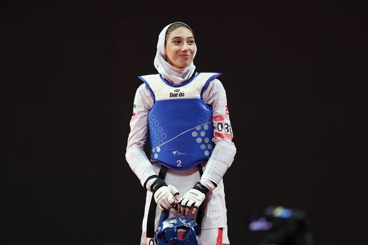 عزم جزم دختر تکواندوکار ایرانی برای کسب سهمیه المپیک