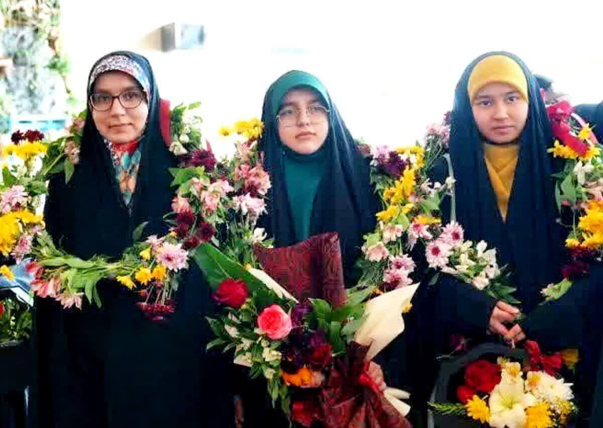 درخشش ۳ دختر نخبه قرآنی مشهد در مسابقات بین المللی قرآن