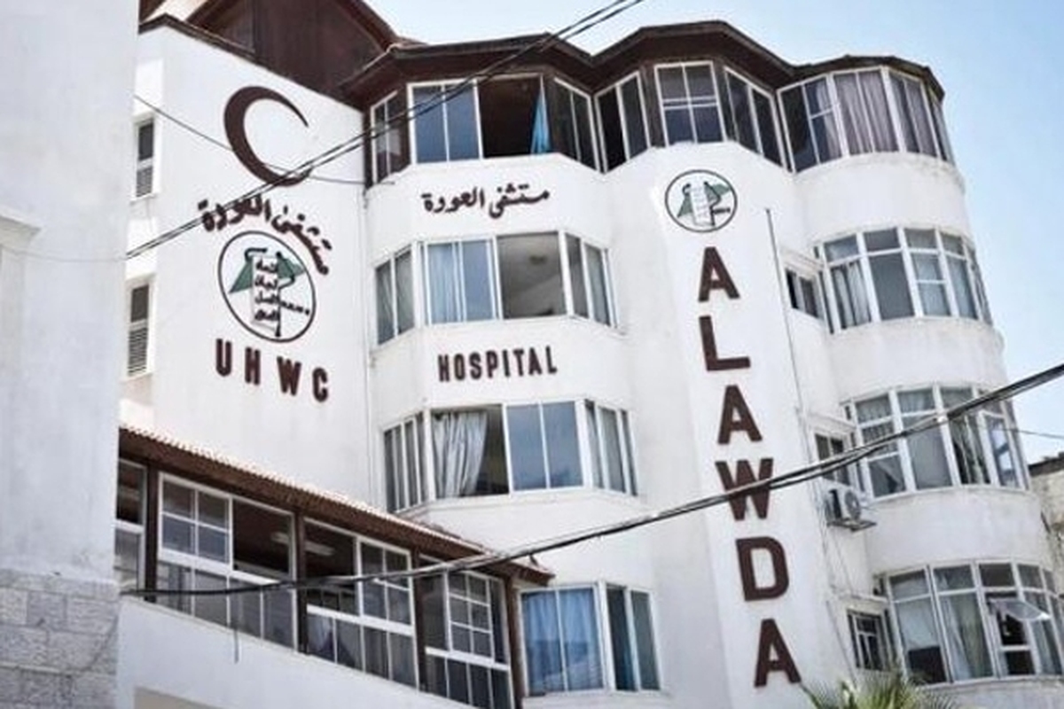 حمله ارتش رژیم صهیونیستی به بیمارستان «العوده» در غزه + فیلم