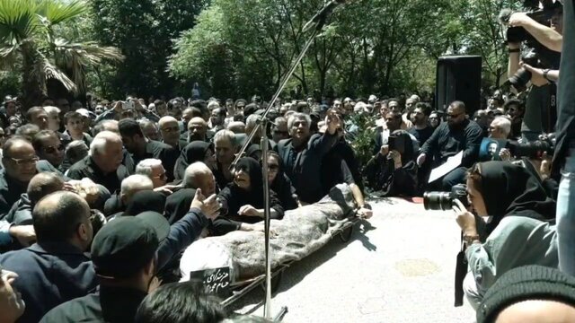 «حسام محمودی» بازیگر سینما به خاک سپرده شد+ عکس