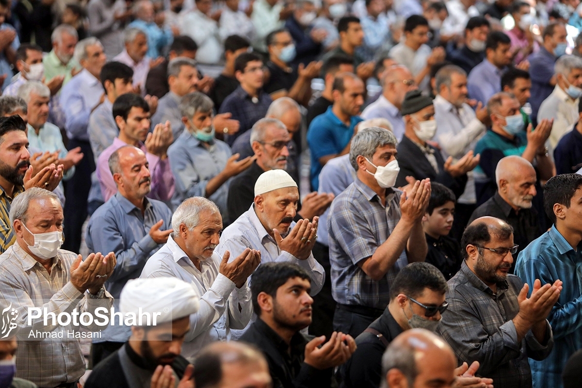 آغاز مراسم عید سعید فطر در مصلی تهران با حضور گسترده مردم| اقامه نماز عید به امامت رهبر انقلاب تا دقایقی دیگر+ فیلم