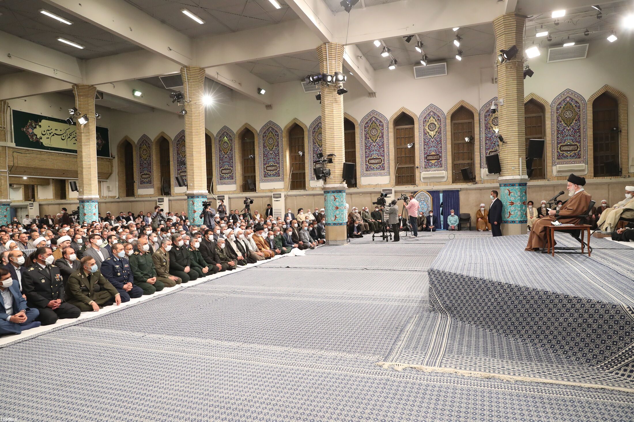 رهبر انقلاب: شاهد افول تدریجی رژیم صهیونیستی هستیم| راهبرد جهان اسلام تقویت عناصر مبارز داخل فلسطین باشد+ فیلم و عکس