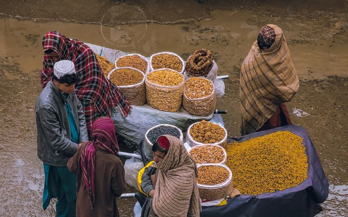 عید فطر در بازار کابل + عکس