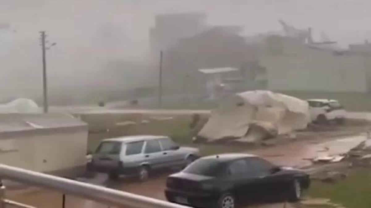 ویدئو| وقوع طوفان در مناطق زلزله زده ترکیه
