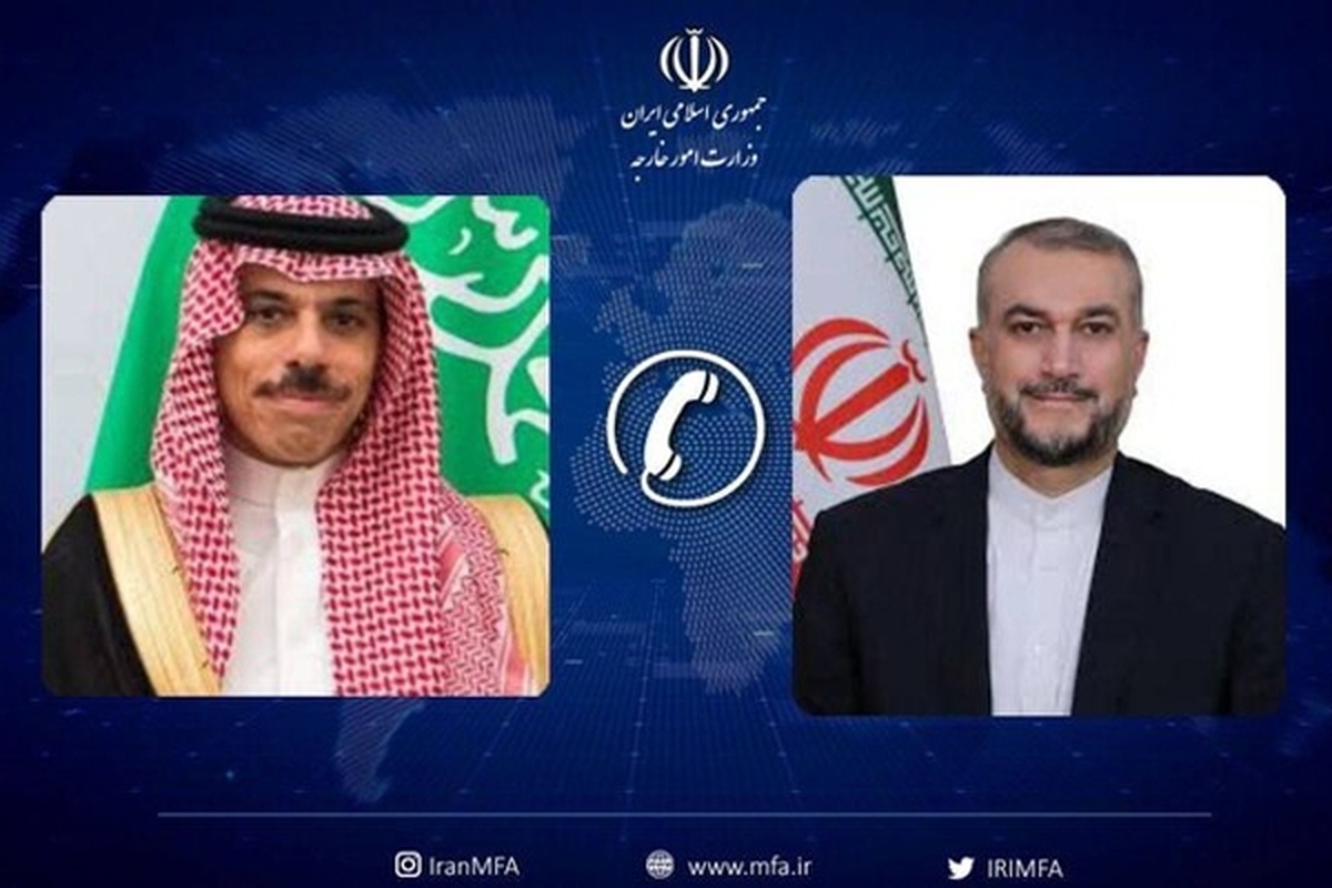 مرور آخرین وضعیت توافقات مشترک ایران و عربستان در تماس تلفنی وزاری امور خارجه