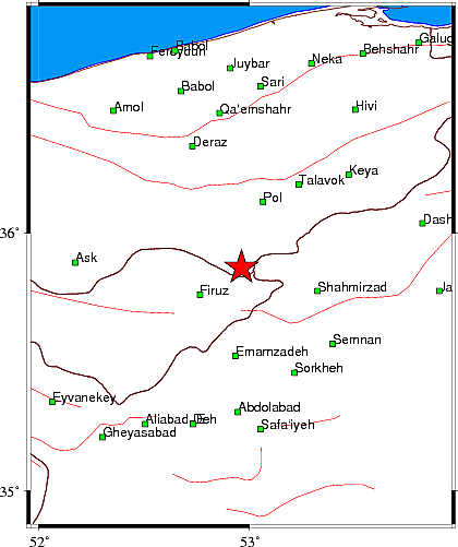 جزئیات زلزله فیروزکوه و تهران (۲۳ اردیبهشت ۱۴۰۲)