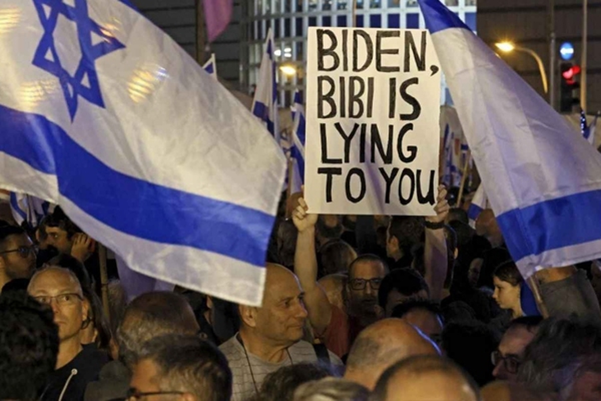 تظاهرات علیه نتانیاهو برای نوزدهمین هفته شروع شد + فیلم