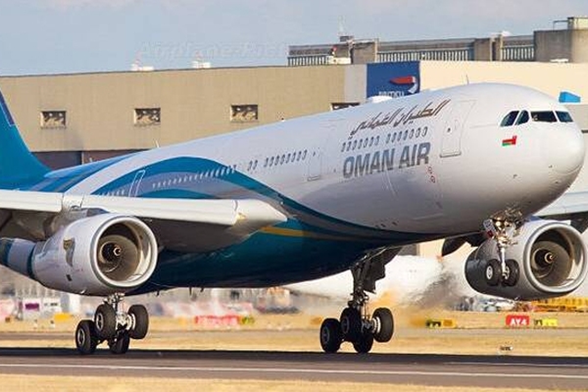 حادثه برای هواپیمای عمان ایر در فرودگاه شیراز