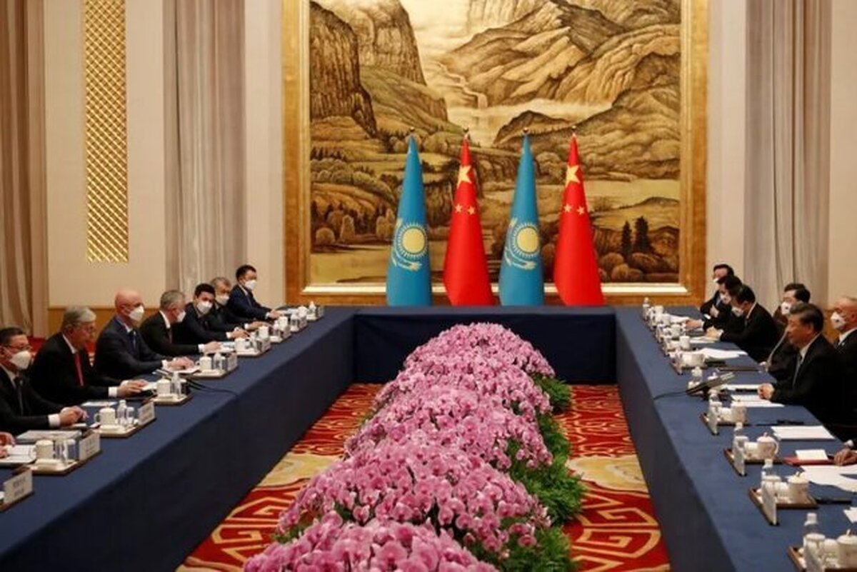 نشست سران آسیای مرکزی با رئیس جمهور چین