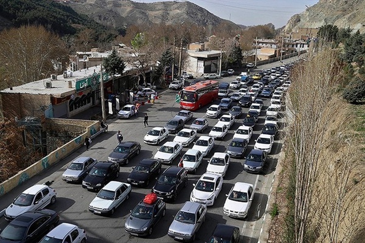 ترافیک سنگین در محور هراز و فیروزکوه (۳ اردیبهشت ۱۴۰۲) + فیلم