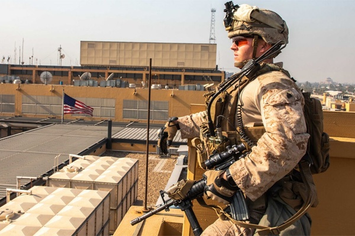 فعال‌شدن آژیرهای خطر سفارت آمریکا در بغداد