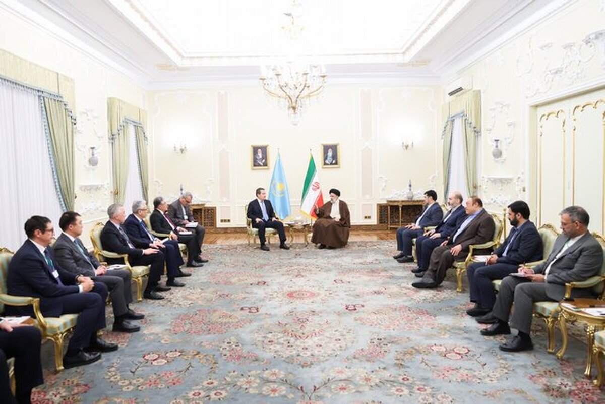 رییسی: سطح روابط ایران و قزاقستان متناسب با ظرفیت‌های موجود نیست