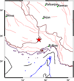 زلزله درز استان فارس را لرزاند (۷ اردیبهشت ۱۴۰۲)