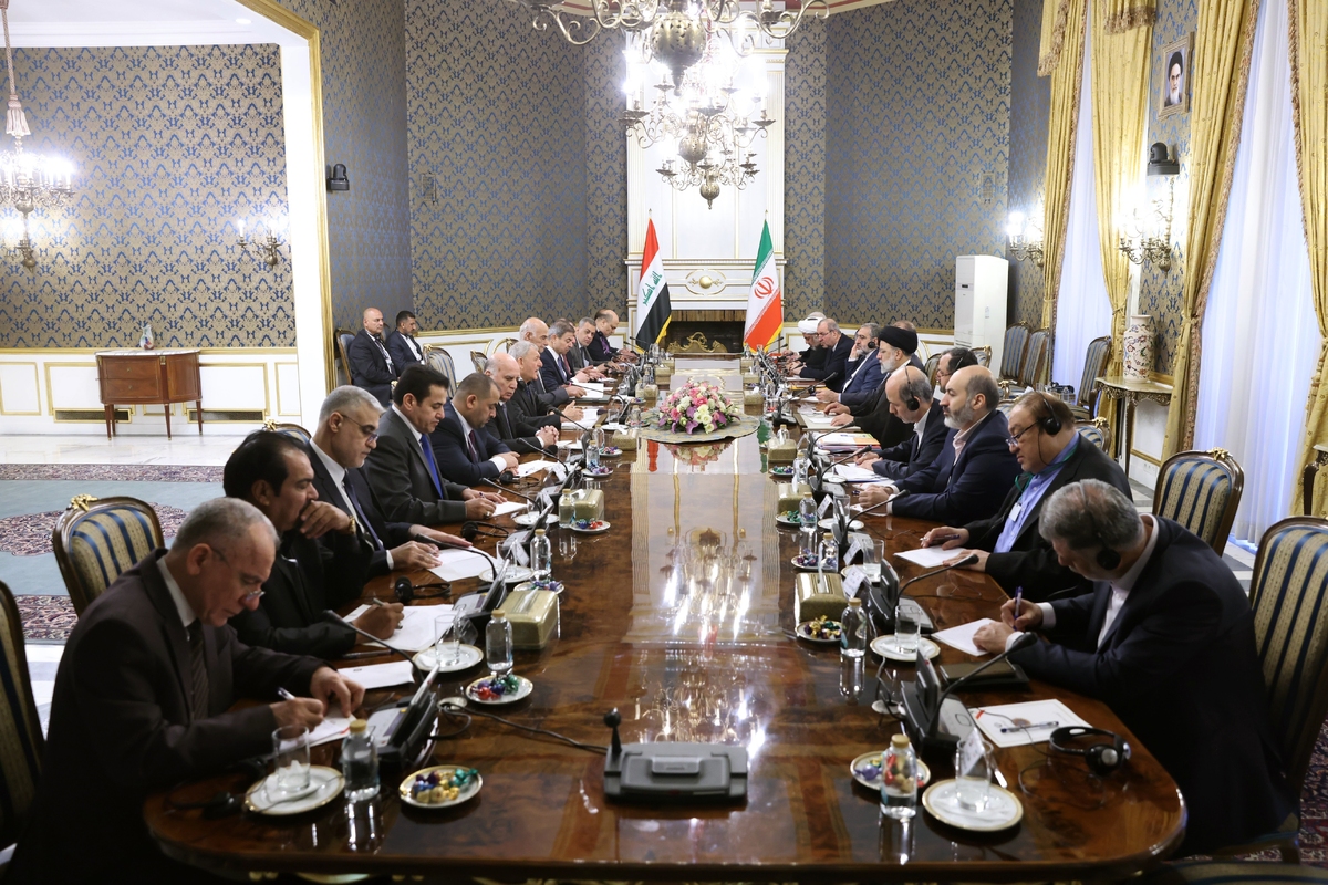 رئیسی: گسترش روابط ایران و عراق به‌نفع منطقه است| تاکید عبداللطیف رشید بر علاقه‌مندی کشورش برای گسترش روابط ایران