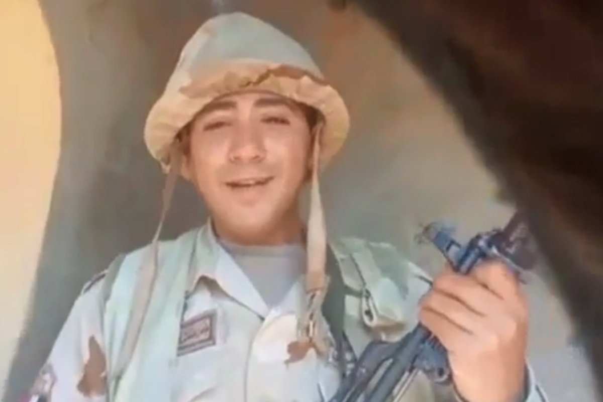 ویدئو | تصویر سرباز مصری که ۳ سرباز صهیونیست را به هلاکت رساند