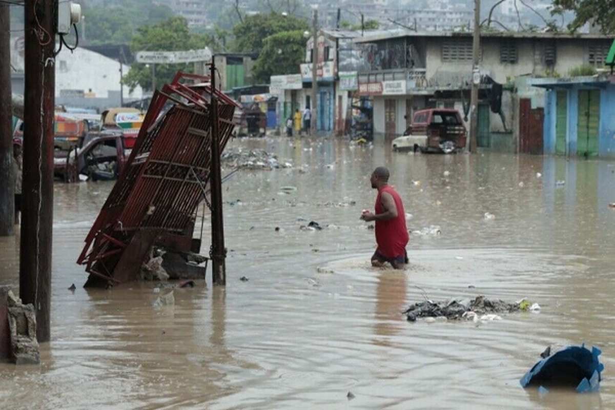 بارش‌های سیل‌آسا، جان ۴۲ نفر را در هائیتی گرفت