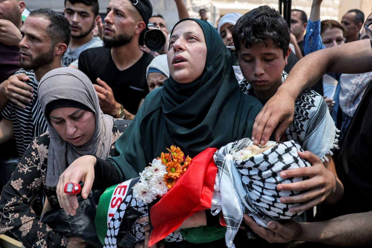 کودک ۳ ساله فلسطینی بر اثر شلیک اسرائیلی‌ها به شهادت رسید + تصاویر