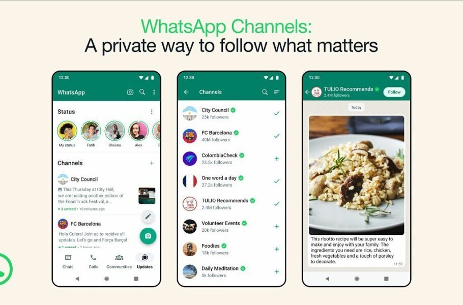 واتساپ مدت‌ها بعد از تلگرام قابلیت «کانال» را به پیام‌رسانش اضافه کرد