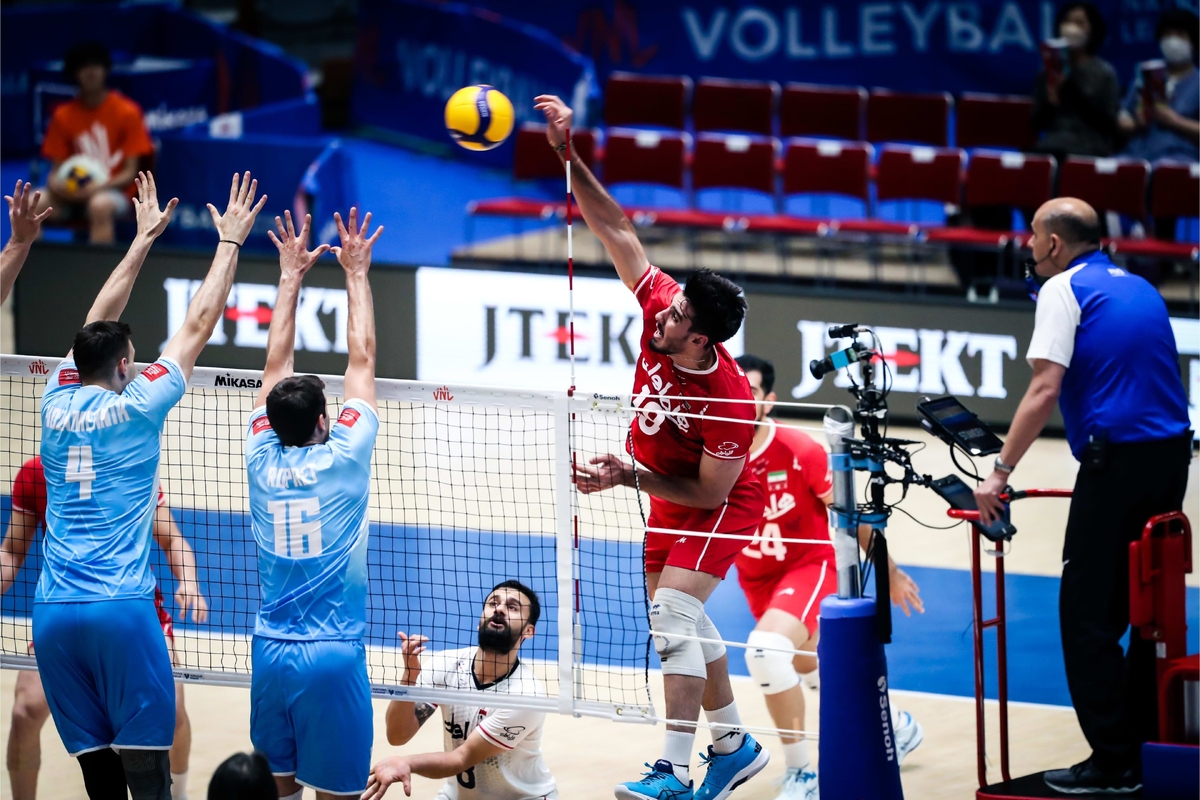 برنامه بازی‌های ایران در هفته‌های دوم و سوم لیگ ملت‌های والیبال