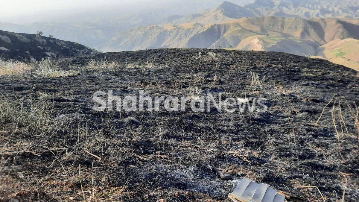 بیش از ۶۰ هکتار از مراتع کلات در آتش سوخت+ عکس (۲۲ خرداد ۱۴۰۲)