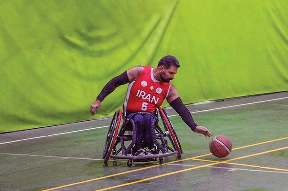 دلیل عجیب خط خوردن ملی‌پوش بسکتبال ایران | حذف به‌علت یک ویلچر!