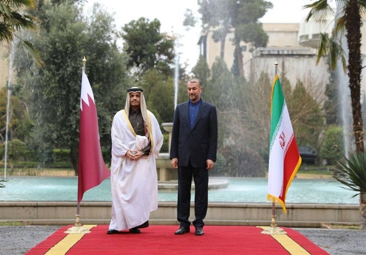 وزرای خارجه ایران و قطر دیدار کردند+ عکس