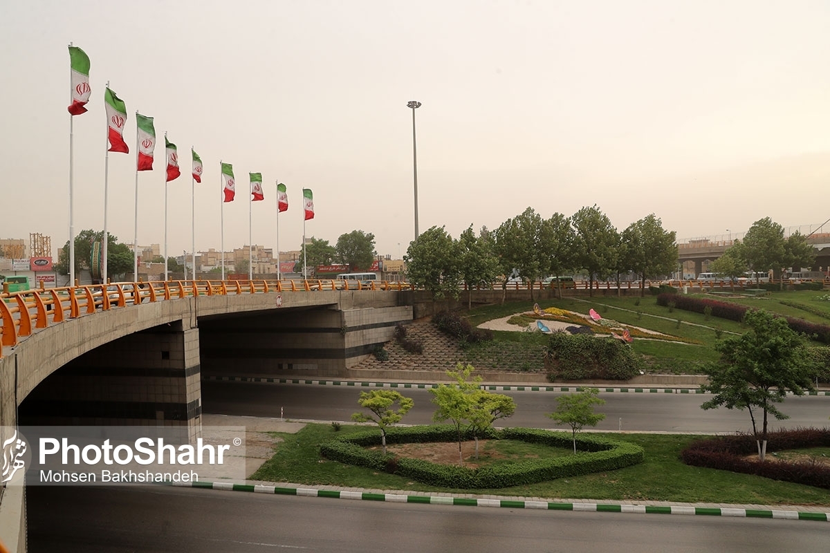 هوای کلانشهر مشهد برای دومین روز پیاپی در وضعیت هشدار آلودگی است (۳۱ خردادماه ۱۴۰۲)