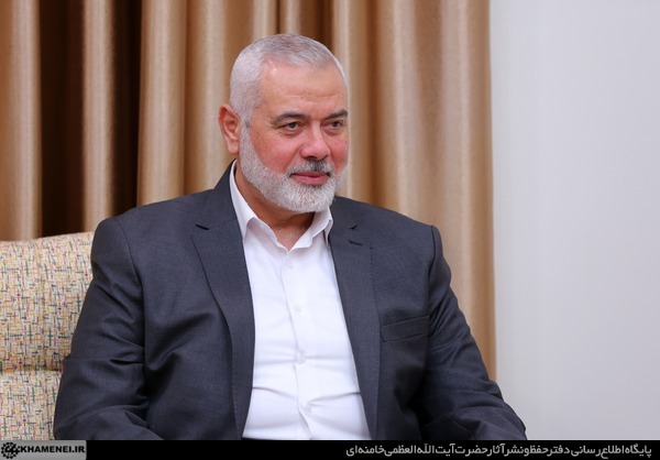 اسماعیل هنیه با رهبر معظم انقلاب دیدار کرد + تصاویر